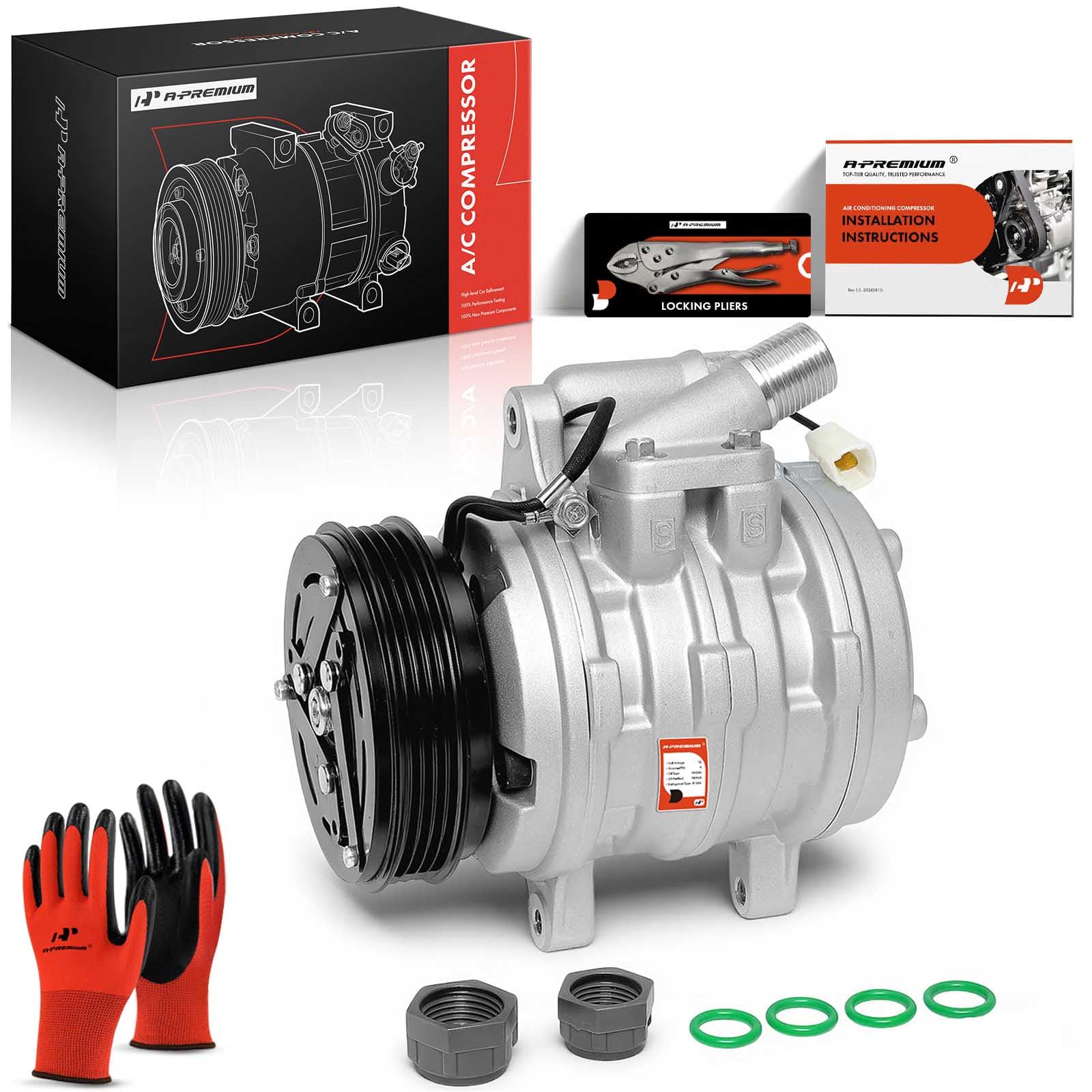 Amazon.com: A-Premium A/C Compressor with Clutch Compatible with