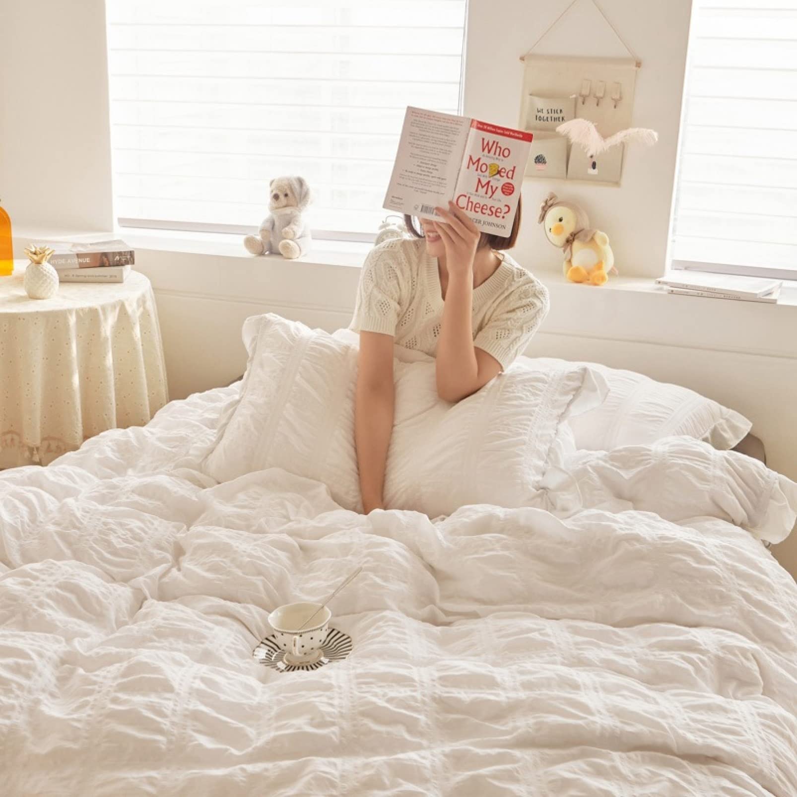 Amazon｜布団カバー4点セット 1.8m 200×230cm セミダブル