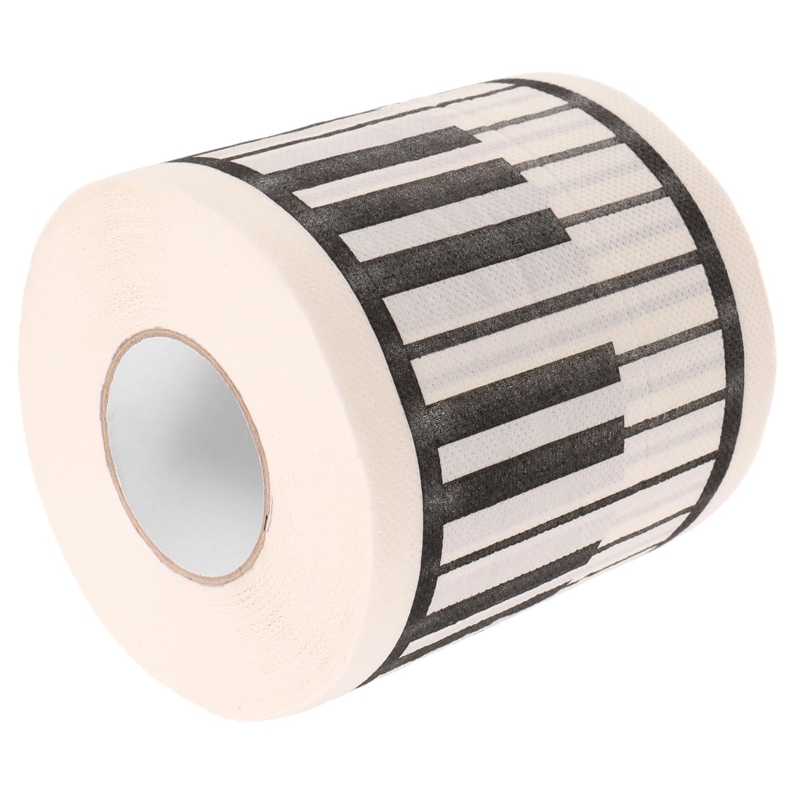 Papel higiénico beige de diseño piano rollo elegante y delicado de calidad premium
