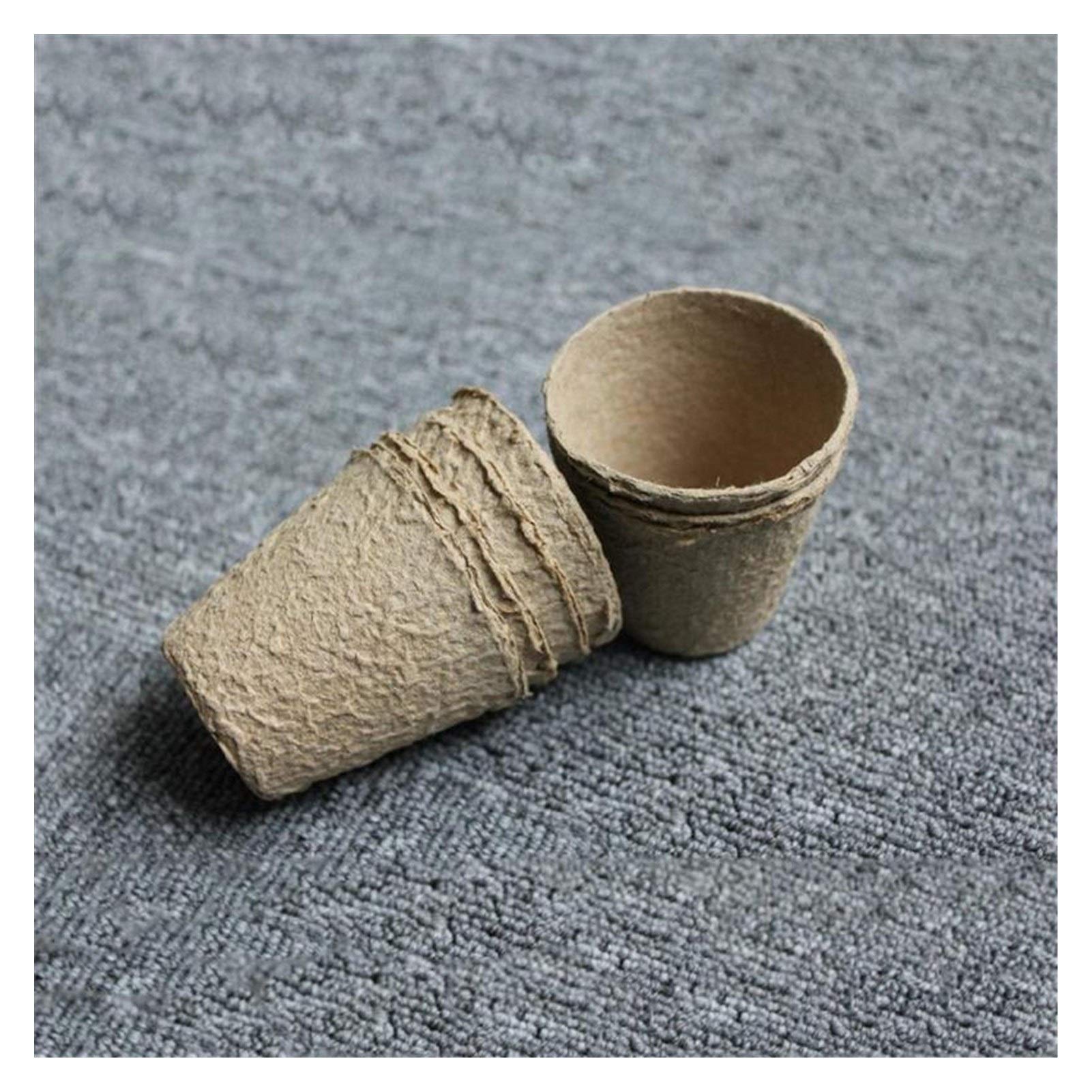 Vasi per Piante 240pcs Flower Pot Macetas Flower Pot Pot Semenzale Vassoio Piantina Vassoio Biodegradabile Vassoio da Fiori Biodegradabile Vassoio Pericoloso Eco-Friendly