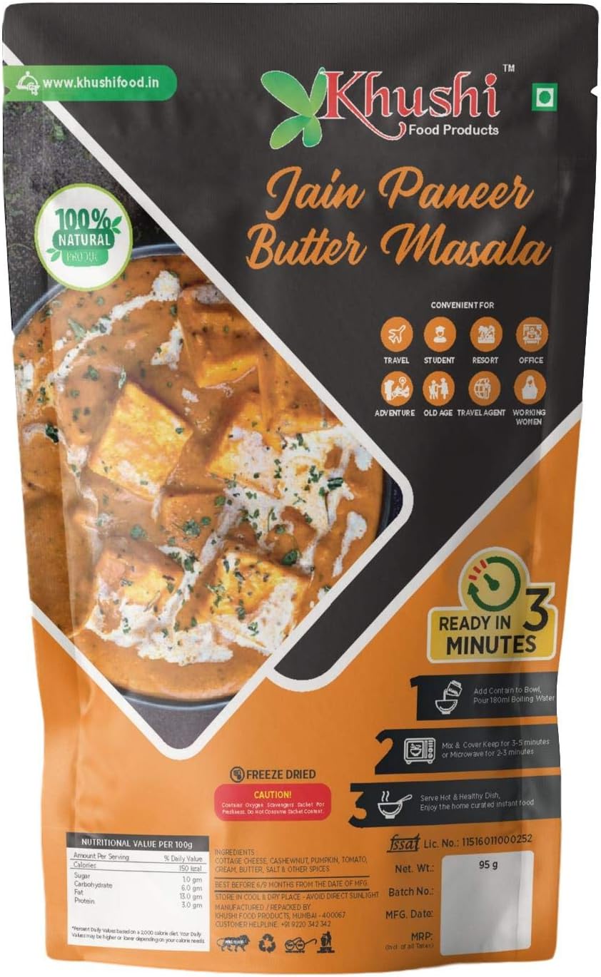 Khushi Food Products Jain Paneer Butter Masala (95 g)