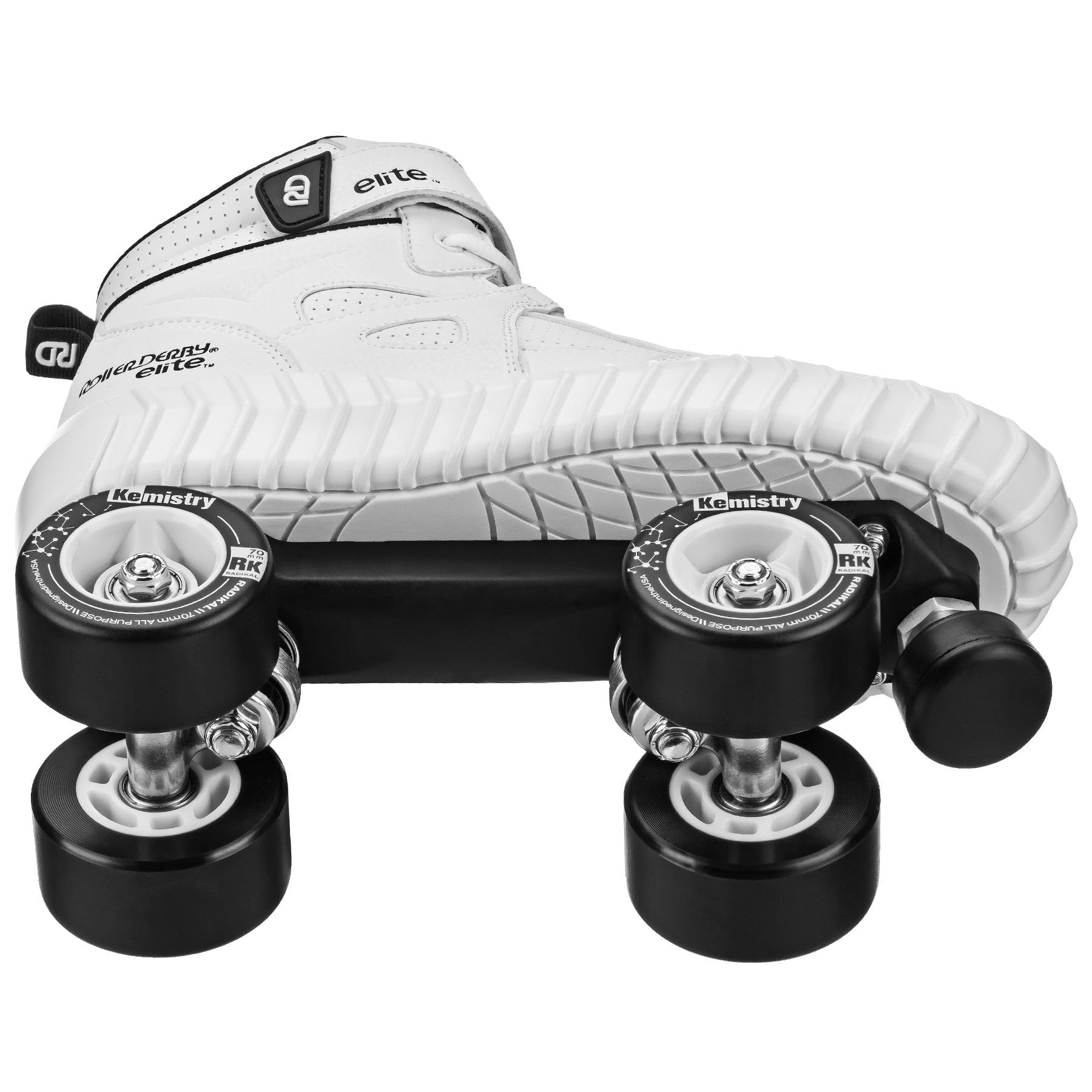 Roller Derby Elite Glidr Sneaker Skate, Rot/Schwarz, Größe 39/40