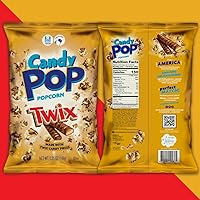 Vista 2 de Candy Pop TWIX Palomitas de maíz recubiertas de caramelo (bolsas de 5.25 onzas, 1 paquete)