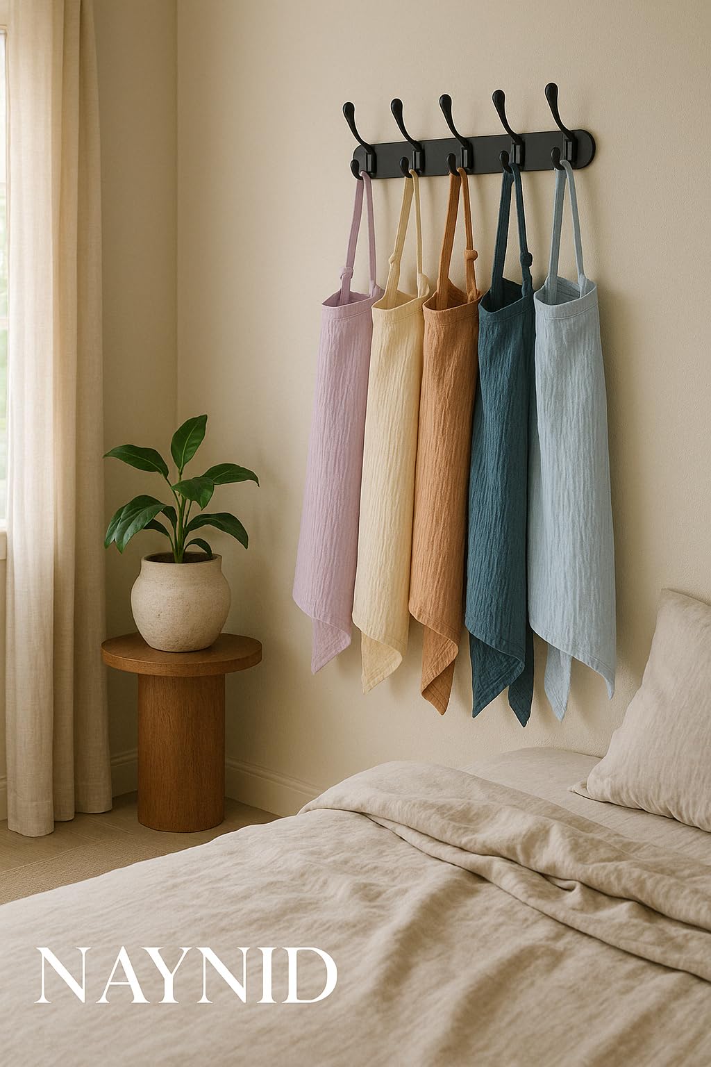 Funda de lactancia para lactancia, muselina transpirable, esencial para lactancia, multiusos, ajustable con botones a presión para mamá y bebé, diseño discreto, 100% algodón (albaricoque pastel)