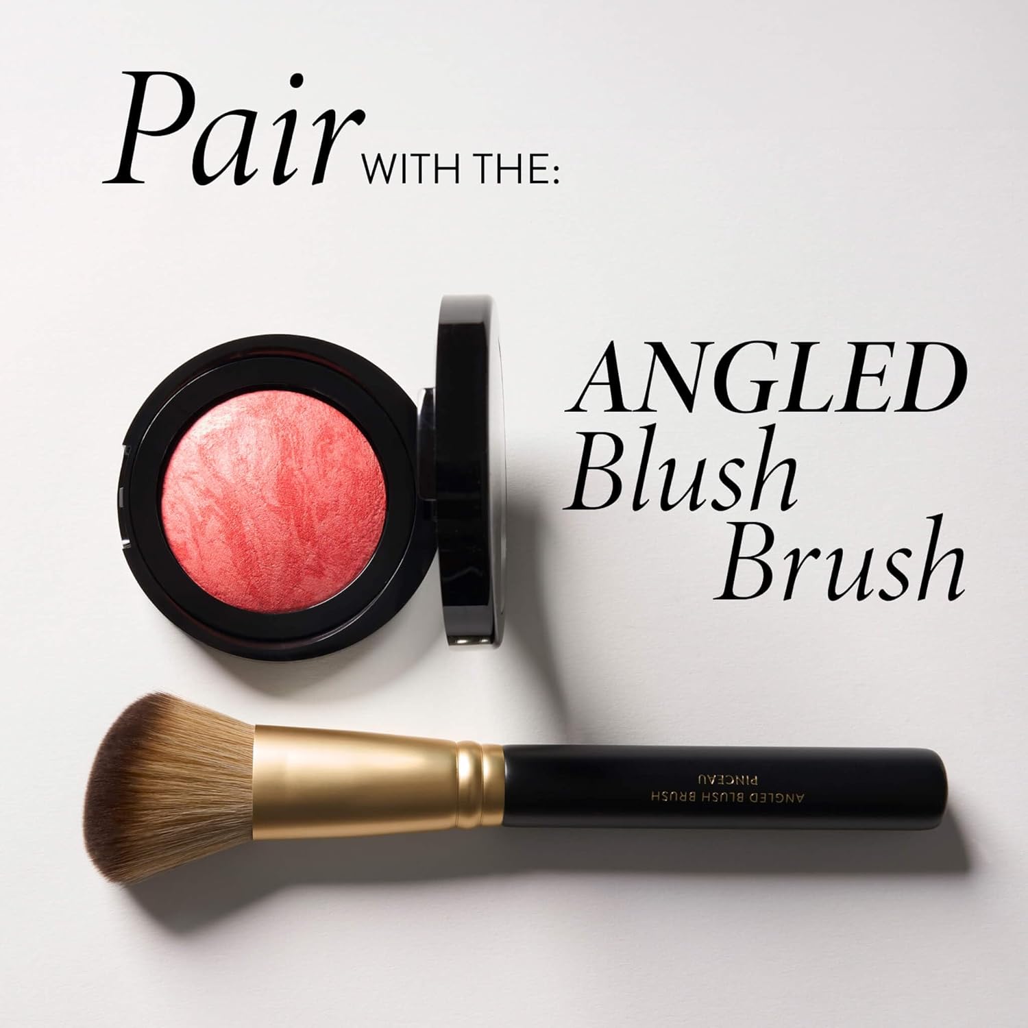 LAURA GELLER NEW YORK Baked Blush-n-Brighten Marbleized Blush for Cheeks - Ethereal Rose - Natural Finish - Buildable Color - Image 7