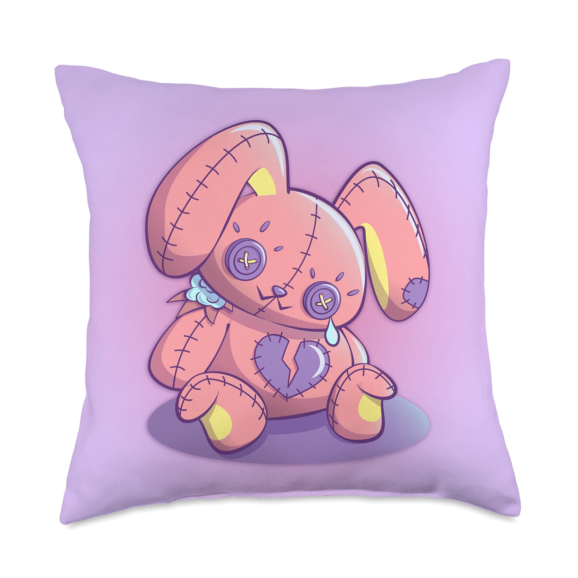 Pastel Goth Clothing Sad Emo Bunny Doll Anime Cute Kawaii