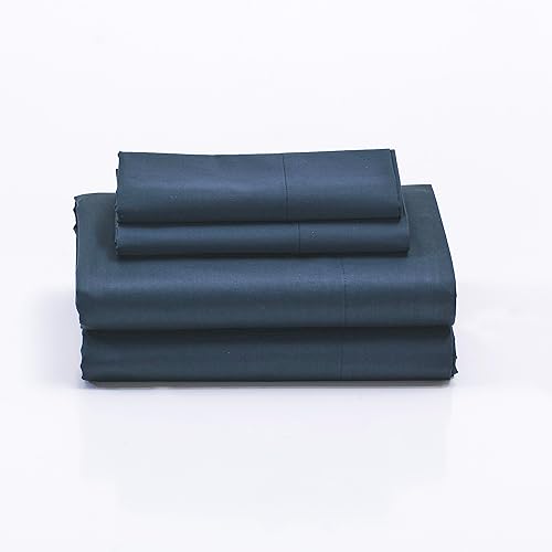 Cuddledown Dreamstead - Juego de sábanas 100 % algodón, 300 hilos, tejido satinado de lujo, algodón peinado puro, suave, resistente a las arrugas,