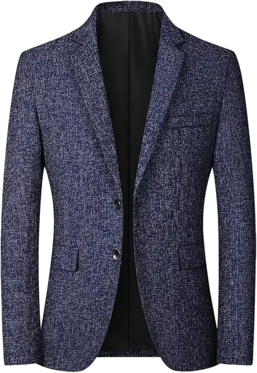Men's V-Neck Single Breasted Casual Suit Jacket Top