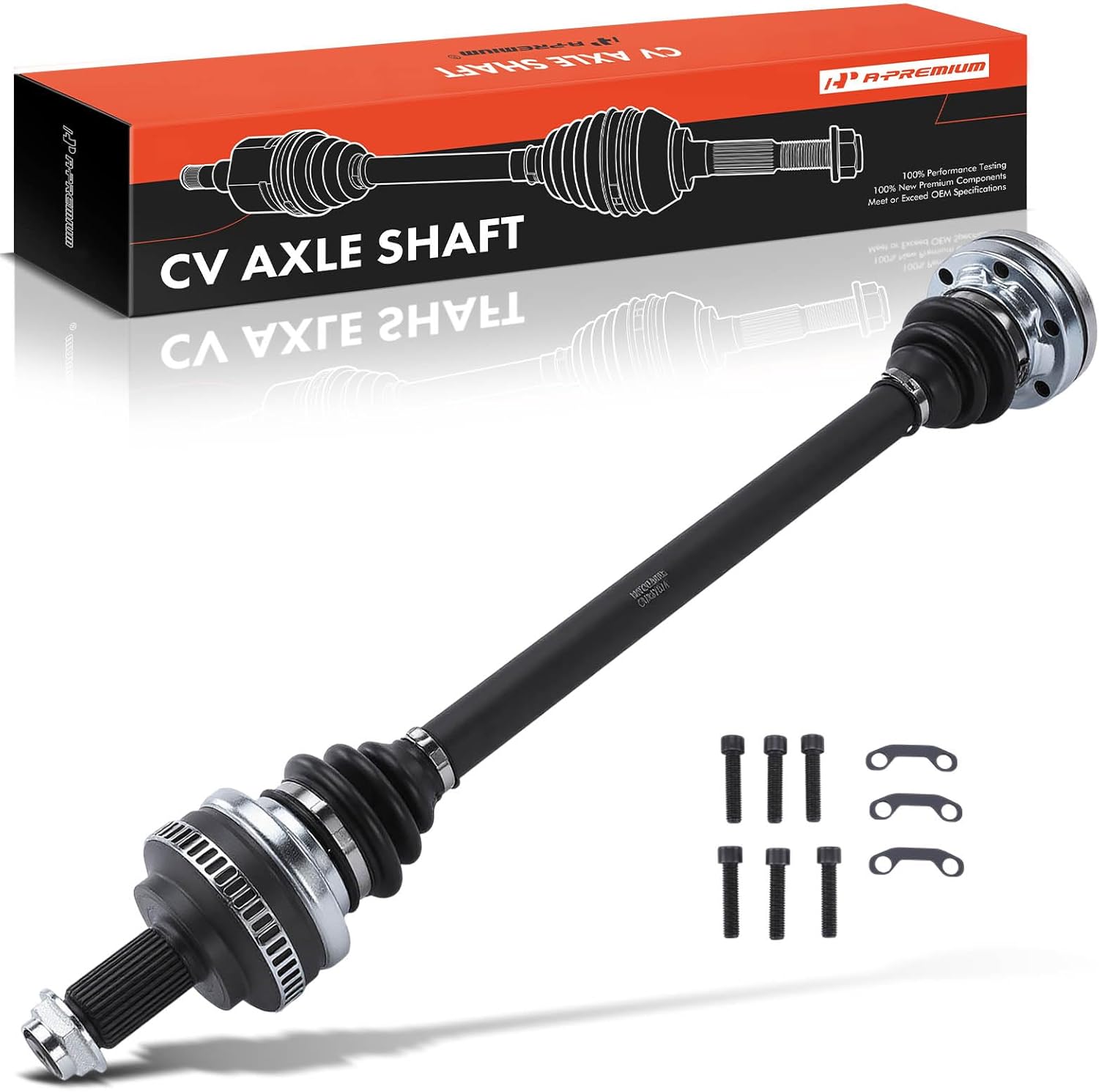 A-Premium CV Axle Shaft Assembly Compatible with BMW E46 330i 2001-2005, 330Ci 2001-2006, L6 3.0L, Automatic Transmission, Rear Right Passenger Side, Replace# 31608611936