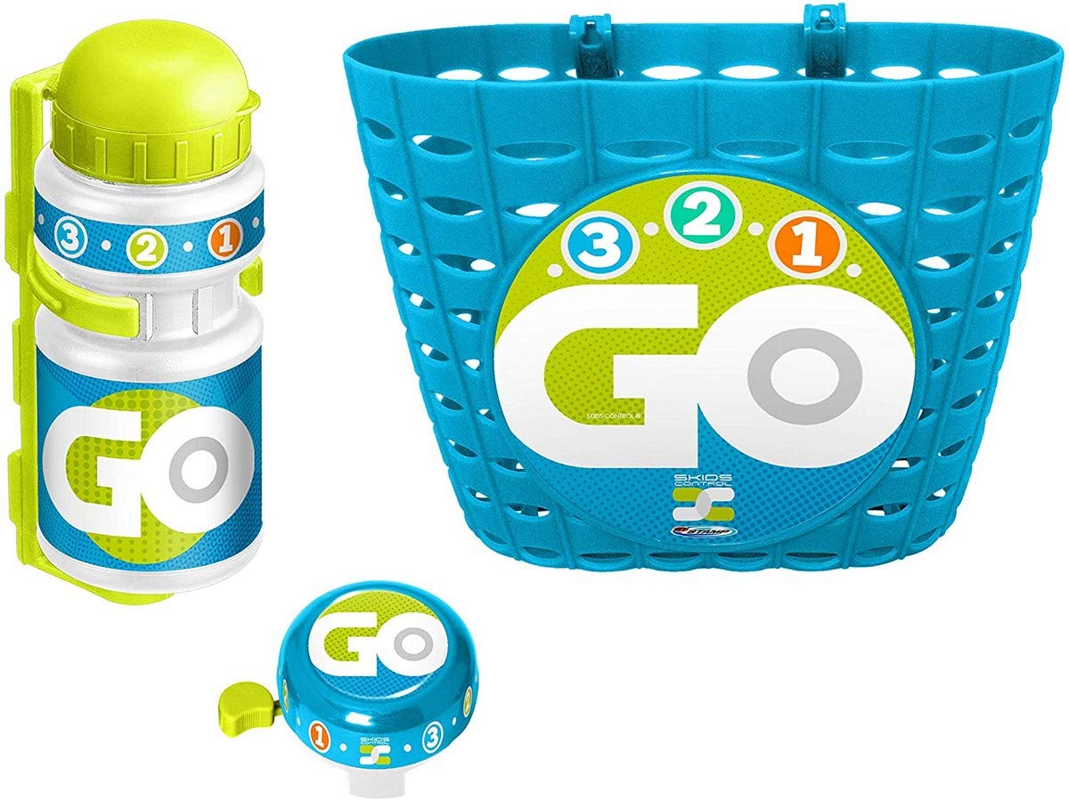 Stamp - Basket + drinking bottle + bell - Skids Control Mixte
