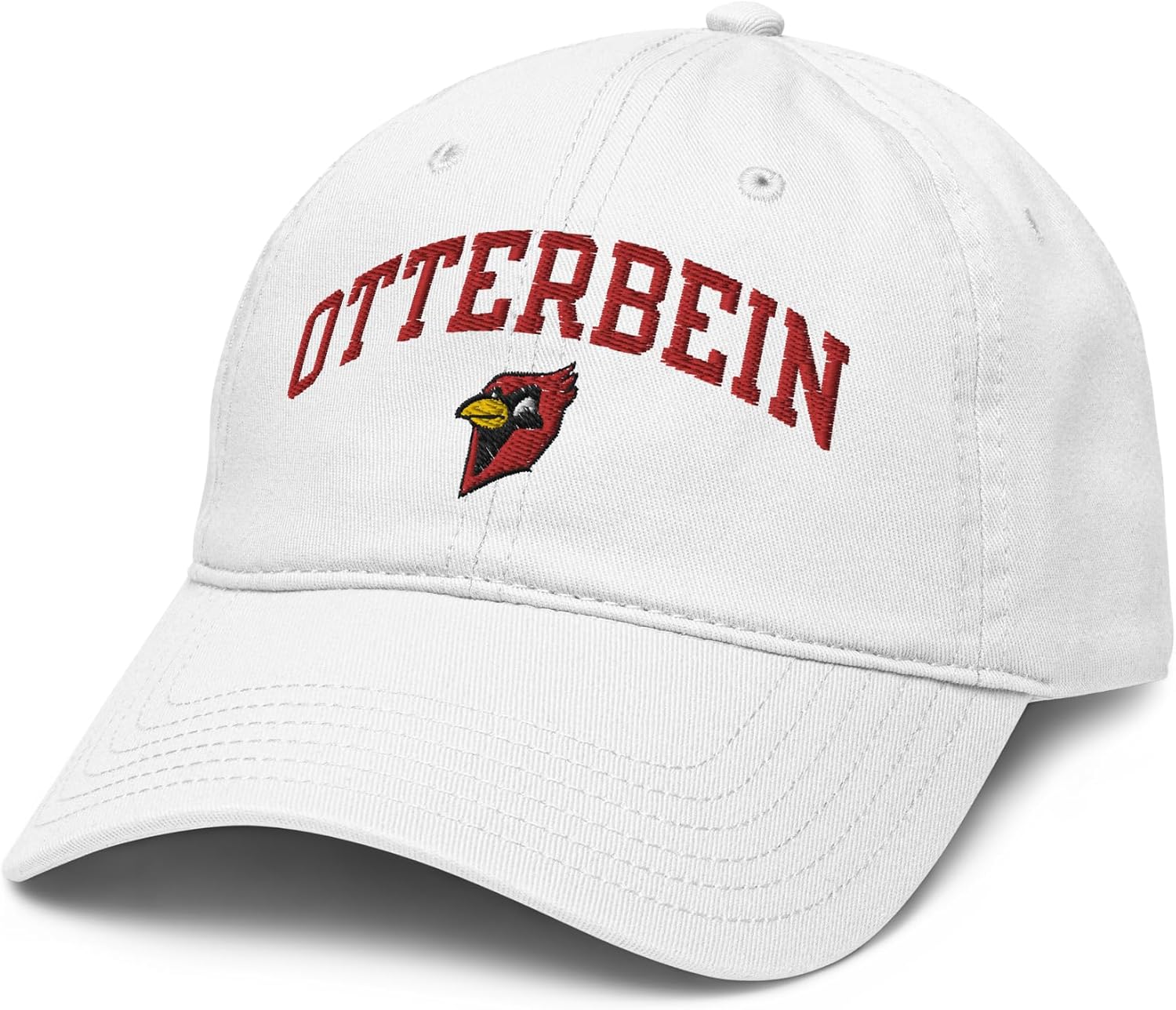 Otterbein Cardinals Arched Officially Licensed Adjustable Baseball Hat