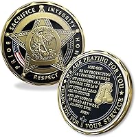 Vista 7 de BHealthLife Moneda de desafío de la policía de EE. UU. a granel Saint Michael Protect Policía Policía Monedas de oración