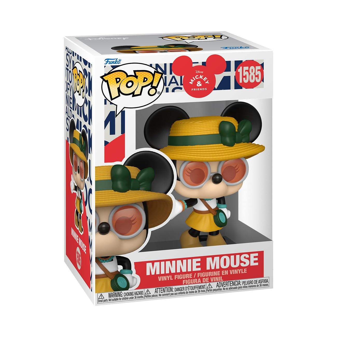 Funko Pop! Disney: MiRL - Minnie Mouse - (Fstvl) ​ - Disney Characters - Collectible Vinyl Figure - Gift Idea - Official Merchandise - Toys for Kids & Adults - Movies Fans