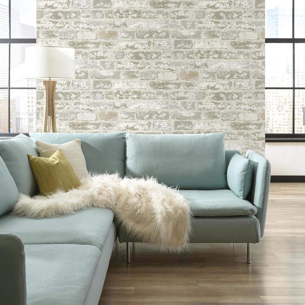 York Revestimientos damasco de terciopelo fresco papel pintado, White .110, Wallpaper