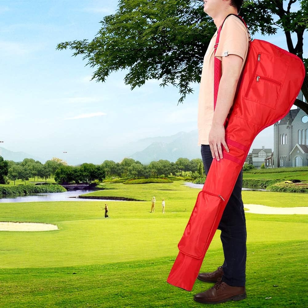 Small Golf Bag for A Few Clubs, Lightweight Golf Sunday Bag, Par 3 Travel Bag, Practice Travel Bag with Carry Shoulder Strap