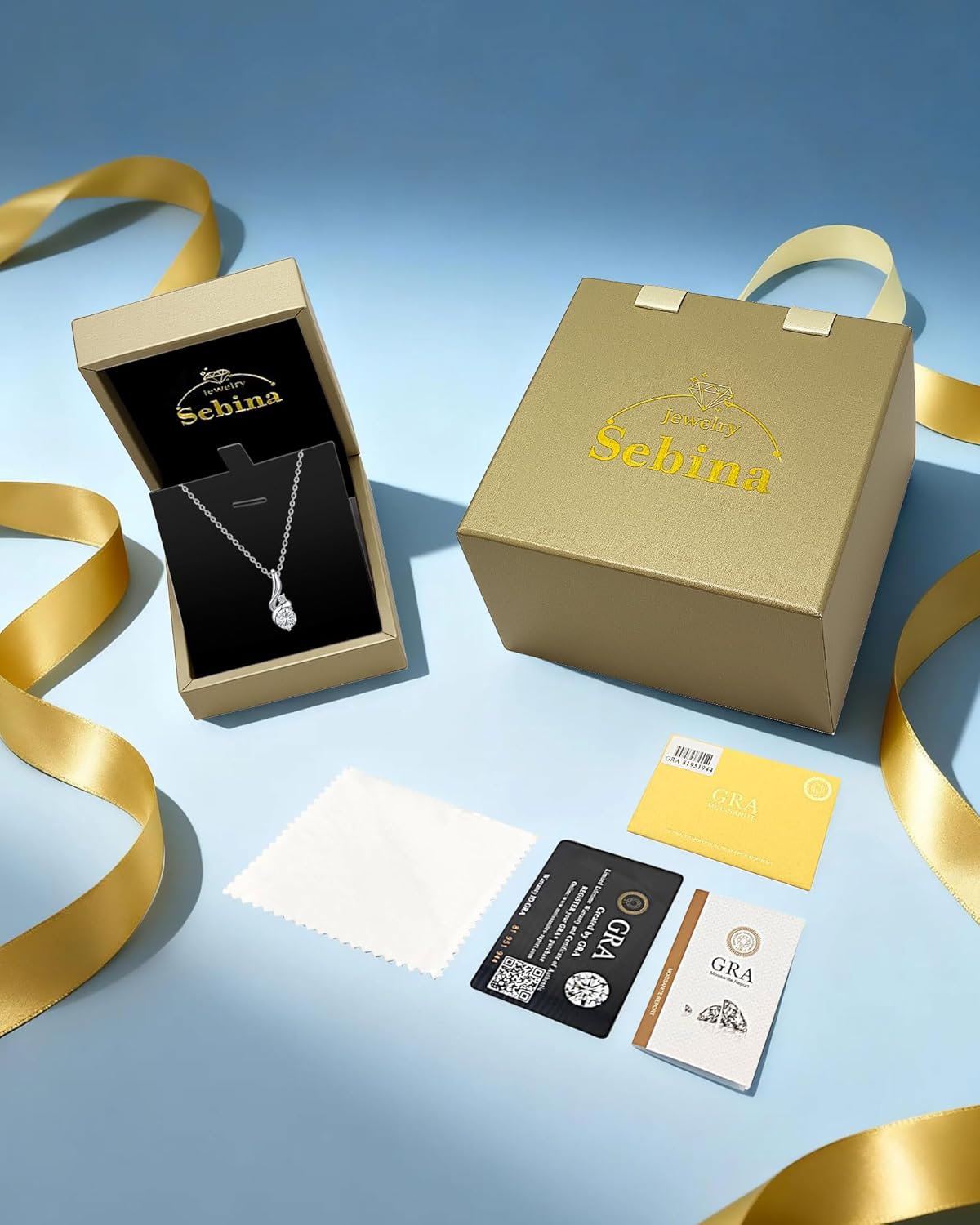 2 Carat Moissanite Necklaces for Women 925 Sterling Silver Pendant Necklace,Anniversary Present or Valentine Christmas Mothers Day Birthday Jewelry Gifts for Mom Wife Her Girlfriend - Image 6