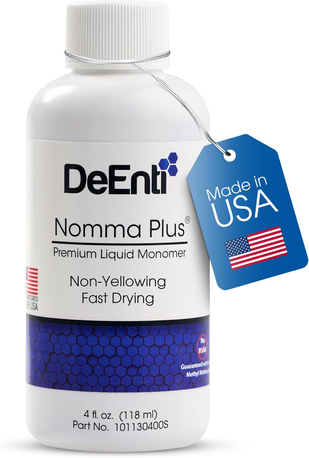- Nomma Plus Professional Liquid Monomer, EMA Nail Liquid for Acrylic Powder, Non-Yellowing Monomer, 4oz Bottle, Professional Salon Quality Manicure and Pedicure Supplies
