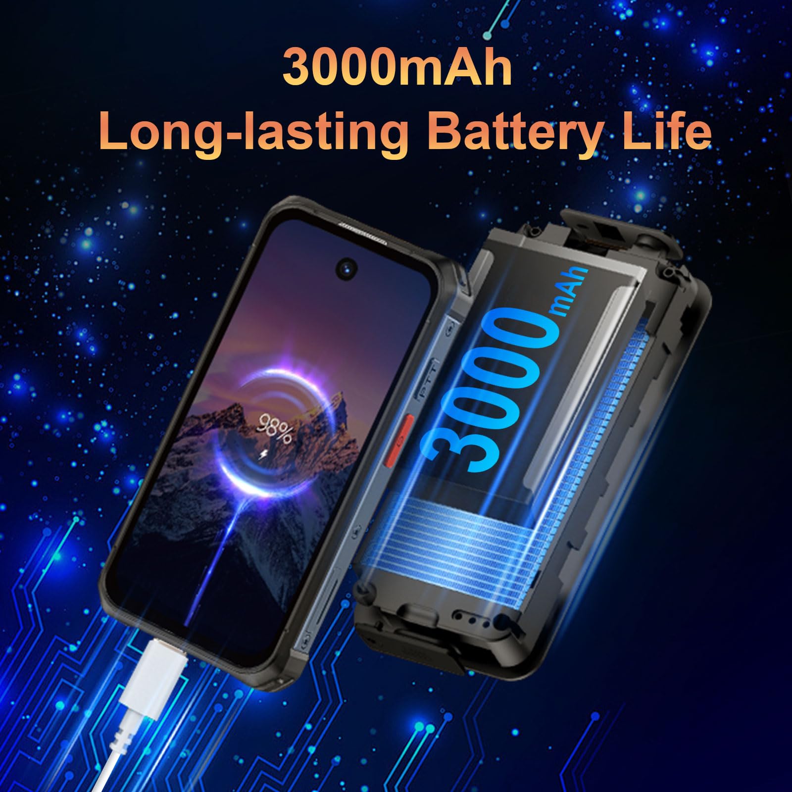 Wytrzymały mini smartfon 3,7": Android 12, bateria 3000 mAh, 6 GB + 128 GB, aparat 13 MP. Wodoodporny mini telefon IP68 z podwójną kartą SIM, ośmiordzeniowym procesorem, Face ID i GPS
