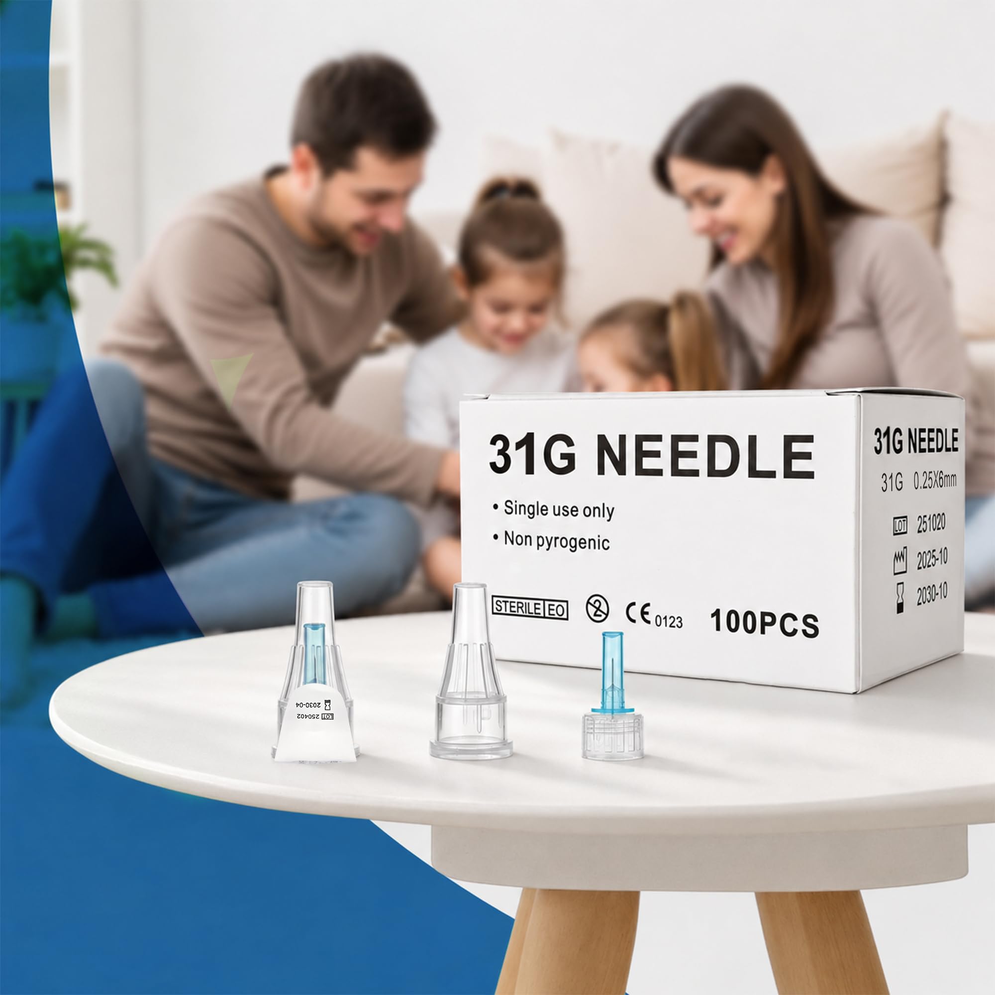 31G 6mm (1/4”) Needle, 100 Count — Amazon image 6