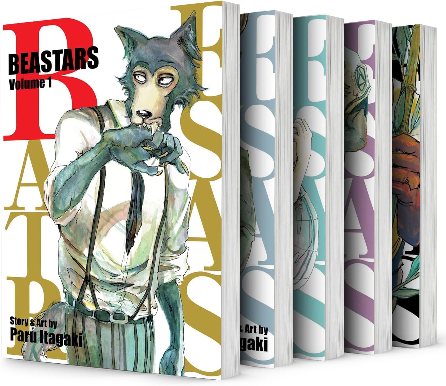 Beastars Manga Set, Vol. 1-5