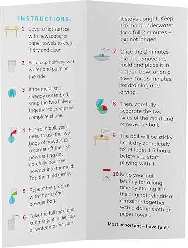 Miniatura 6 de Haz tu propio kit de pelota animosa 12 kits individuales  Favores de fiesta científica  Actividades para fiestas de cumpleaños para niños  Crea 12