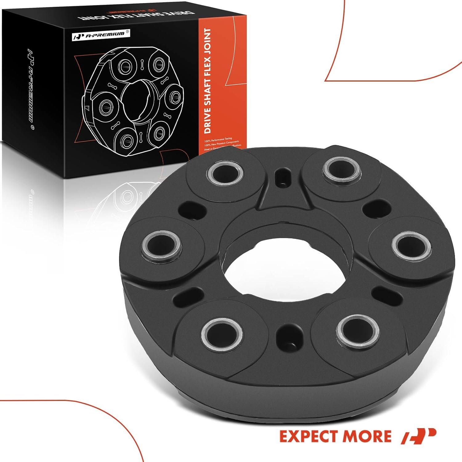 A-Premium Drive Shaft Coupler Flex Joint Propshaft Coupling Compatible with Dodge Challenger 2009-2011, Charger 2006-2011, Magnum 2005-2008 & Chrysler 300 2005-2011, Replace# 5127291AA, 5144110115