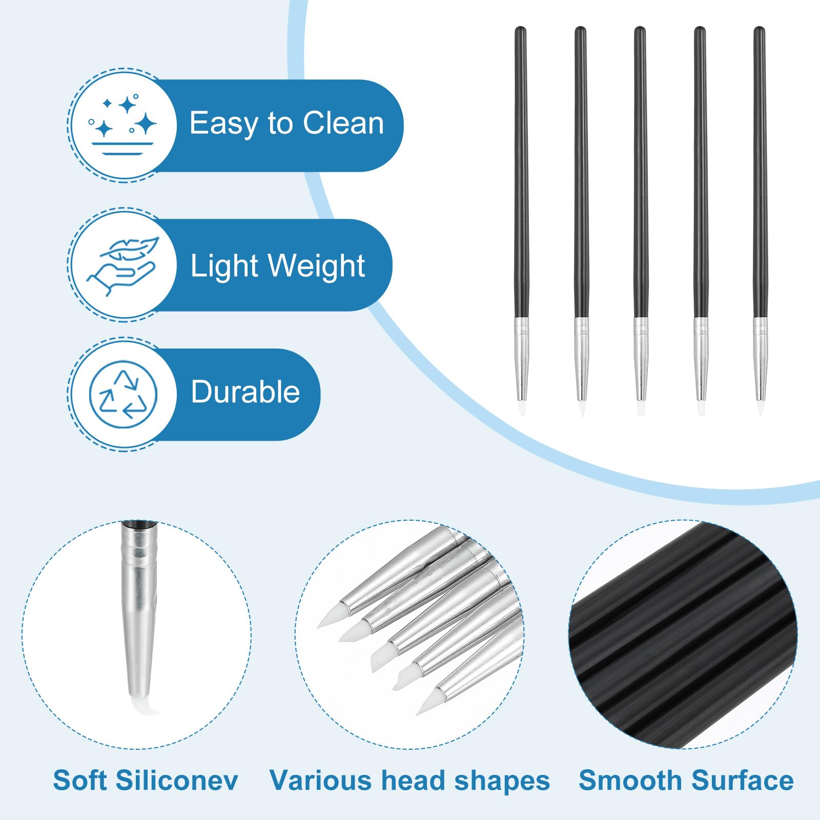 PATIKIL Silicone Clay Sculpting Tool - Image 3
