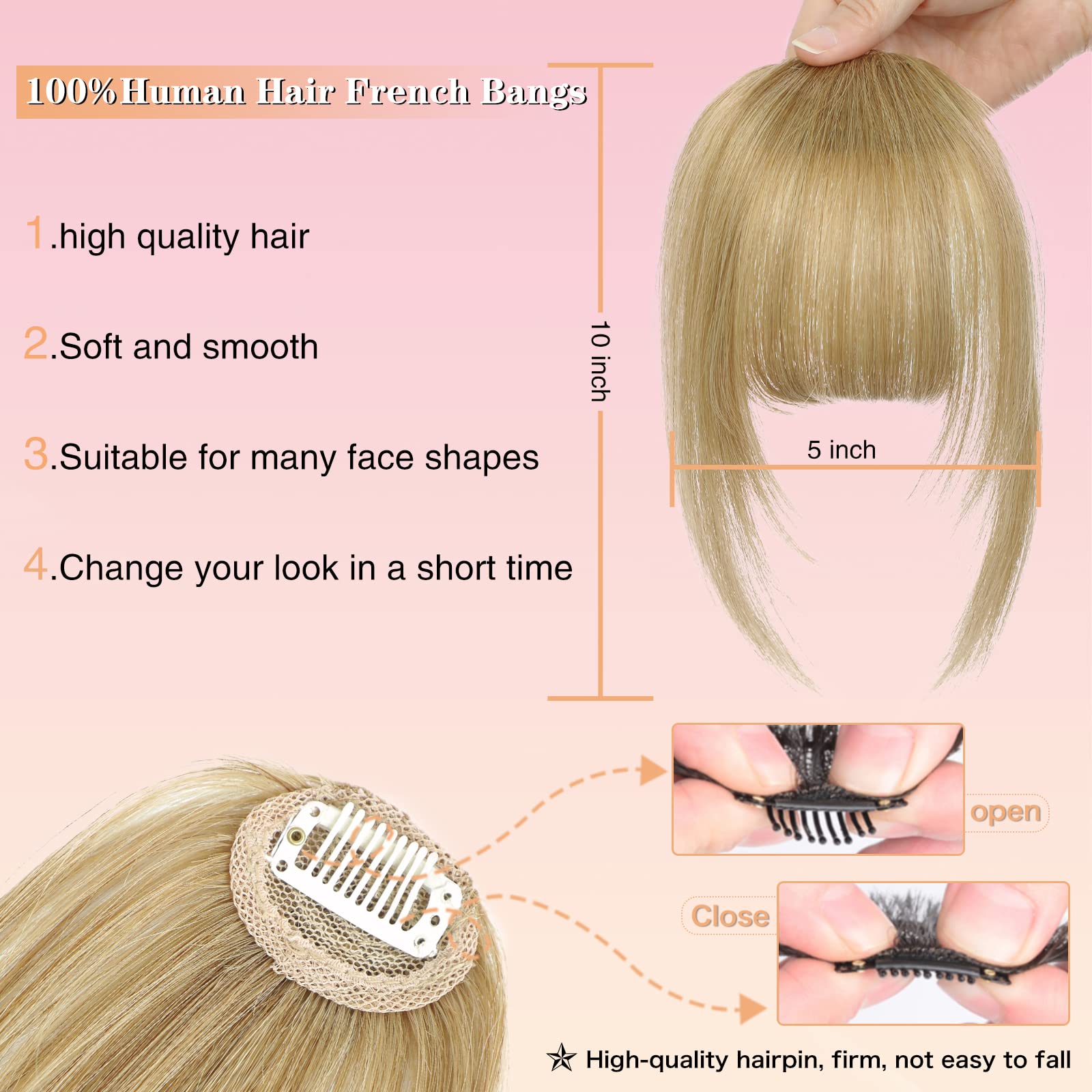 Using Clip In Bangs Lux Clip On Bangs