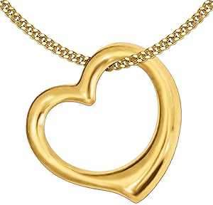 Clever Schmuck Ciondolo Croce In Oro 333 Per Bambini E Donne - 12 Mm Con Zircone Centrale, Lucido, Confezione Regalo - 6