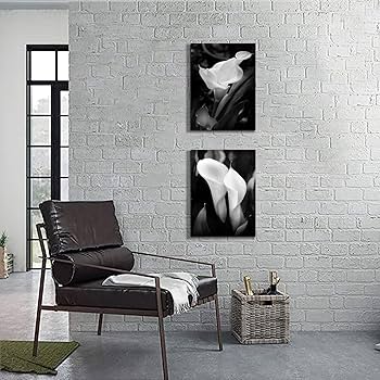 Amazon.com: TAR TAR STUDIO Calla Lily Flower Wall Art
