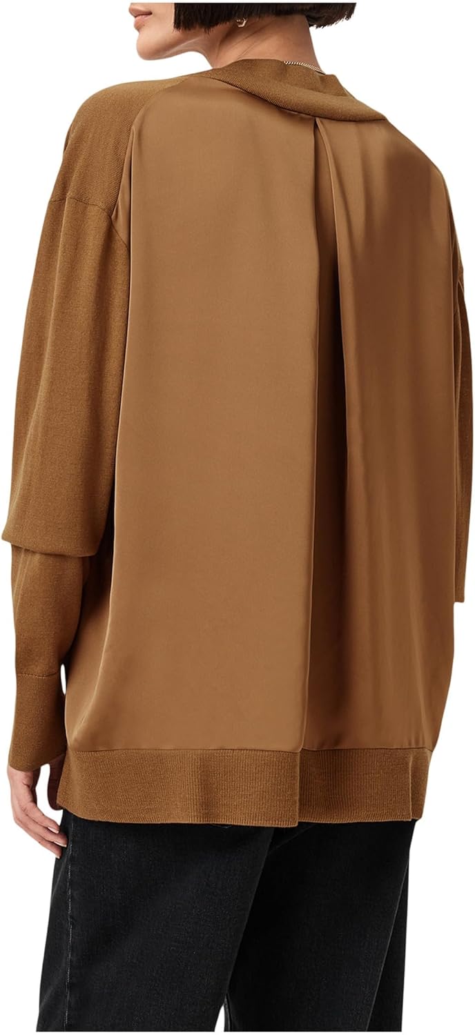 AllSaints Women's Bern Panel V Neck