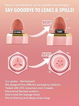 SHEGLAM Color Bloom Liquid Blush Makeup for Cheeks Matte Finish -004 Hot Topic