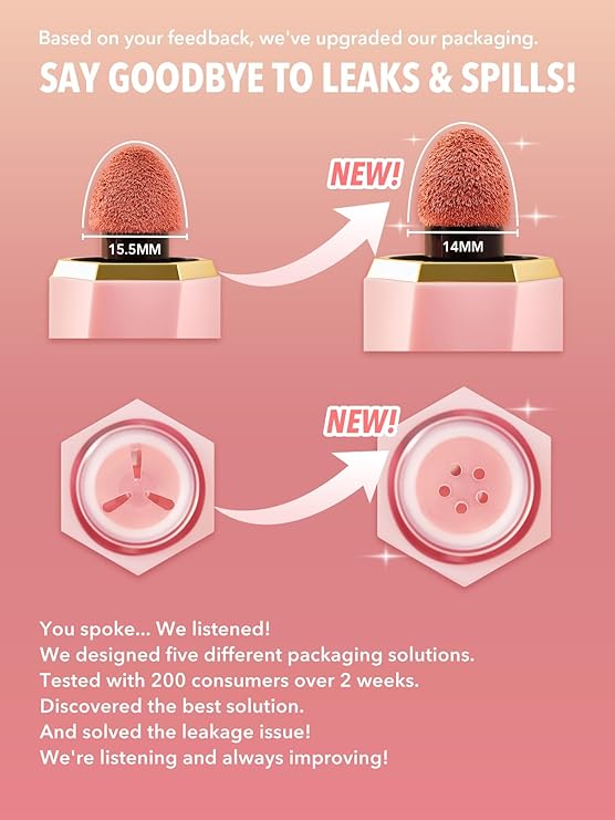 SHEGLAM Color Bloom Liquid Blush Makeup for Cheeks Matte Finish -004 Hot Topic