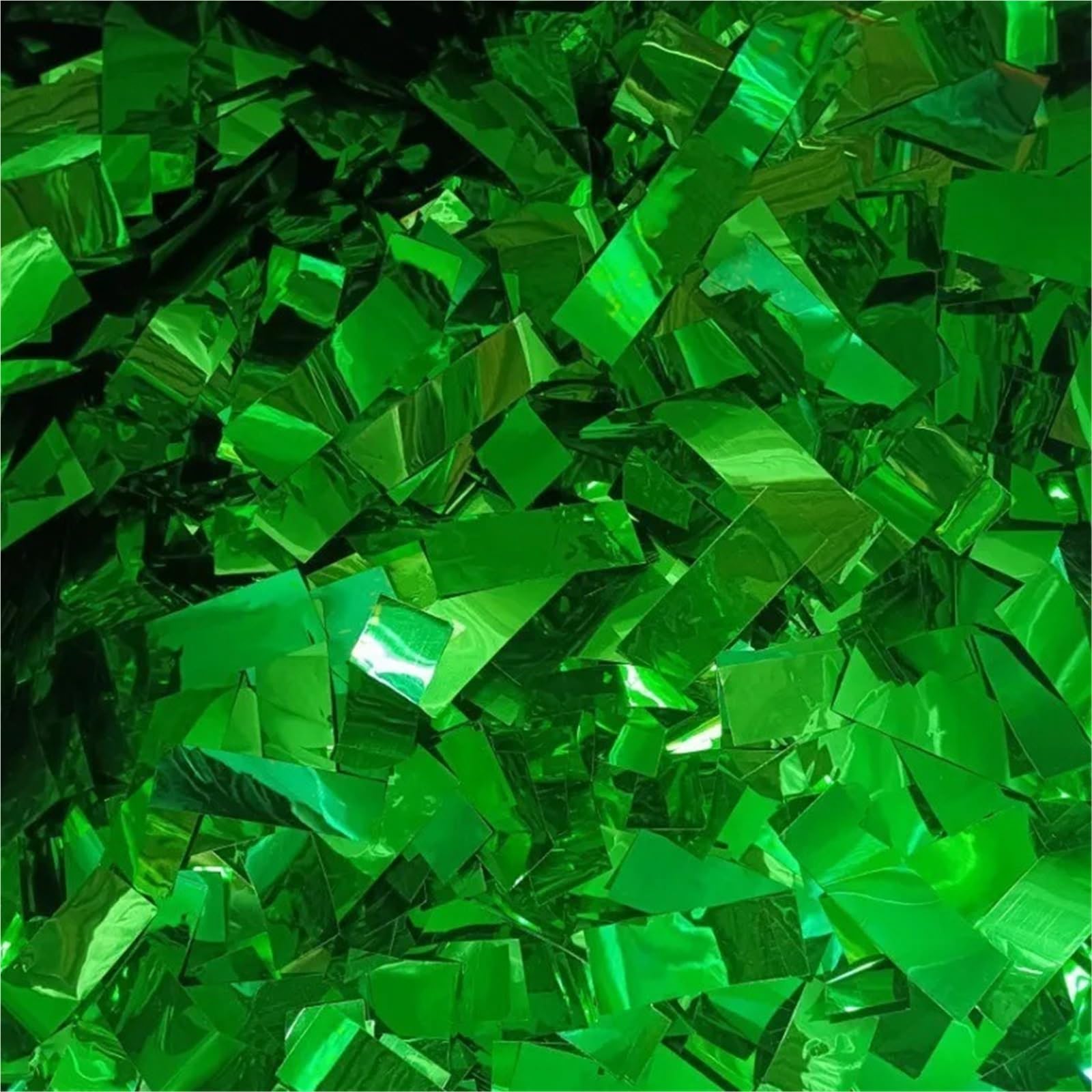 Glitzer Konfetti Metallic Konfetti 1KG Seidenpapier Rechteck for Hochzeit Geburtstag Event Party Bühneneffekte Dekoration(Silver)