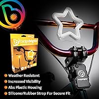 Vista 5 de Brightz BadgeBrightz - Luz LED para bicicleta en forma de estrella