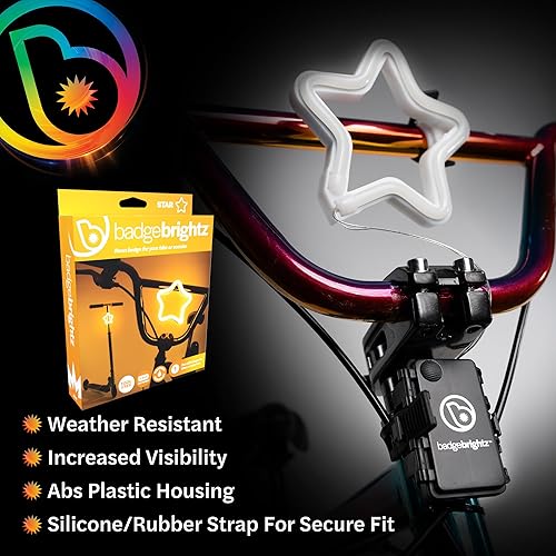 Miniatura 5 de Brightz BadgeBrightz - Luz LED para bicicleta en forma de estrella