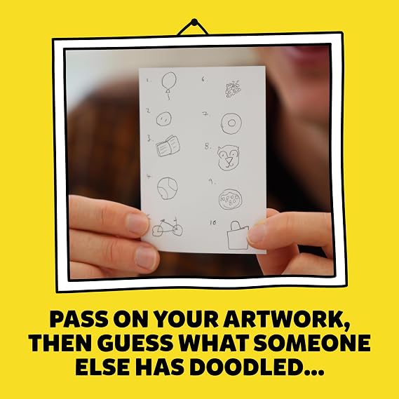Six Second Scribbles: The frantically fast and fantastically fun drawing game | A family friendly party game for children, teens and adults (Six Second Scribbles)