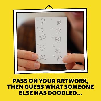 Six Second Scribbles: The frantically fast and fantastically fun drawing game | A family friendly party game for children, teens and adults (Six Second Scribbles)