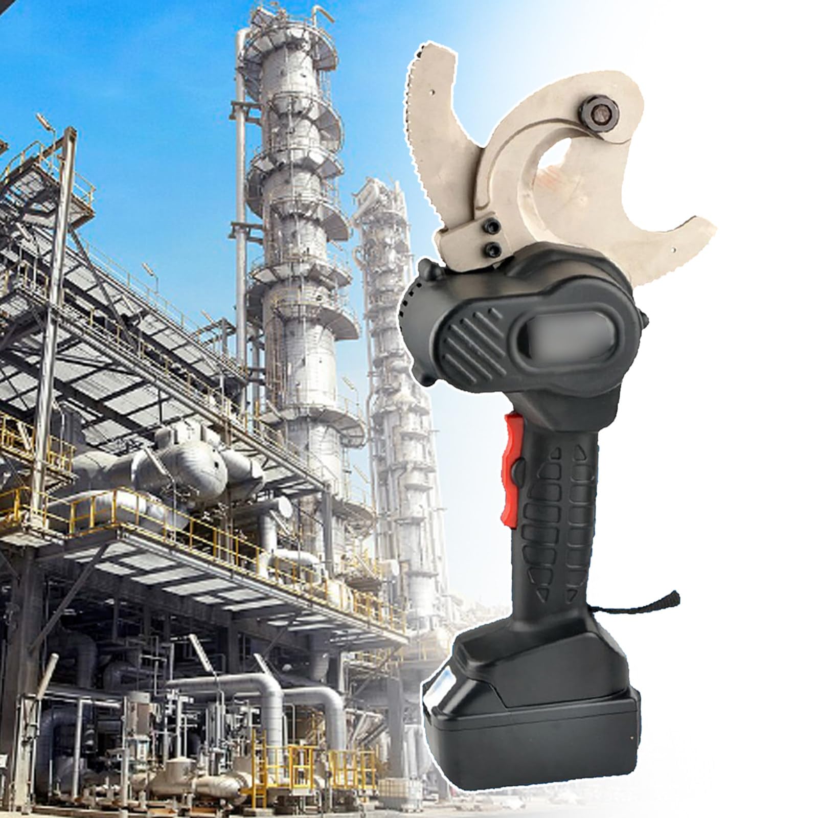 Grzechotkowy obcinak do kabli 120 Kn,hydrauliczny obcinak do kabli 18 V,akumulatorowy obcinak do rurociągów,do kabla miedzianego Al(75)
