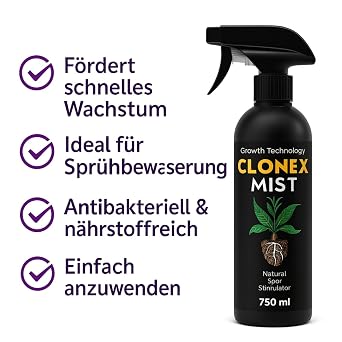 Clonex Mist 100 ml - Root Powder for Cuttings Root Activator Root Hormone Rooting Gel Root Powder Rooting Aid