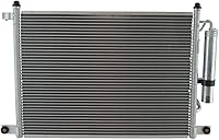 Vista 5 de Conjunto de condensador y secador de receptor de A/C compatible con Chevrolet Aveo 2004-2008 Pontiac Wave 2004-2008