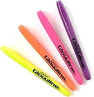 Vista 4 de Promarx Resaltadores de bolsillo, colores surtidos, 4 unidades (HS07-LPCB04-48)