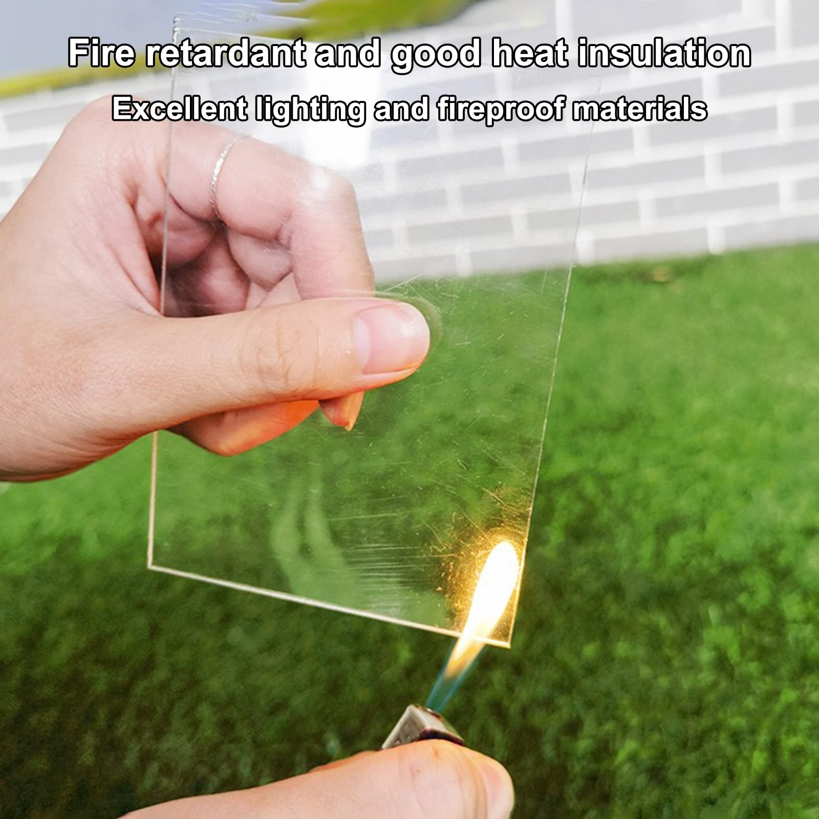 Paneles de invernadero de policarbonato transparente de 2 mm de corte fácil, ideales para patios y divisores, 100 x 400 cm y resistentes a la intemperie, perfectos para proyectos al aire libre
