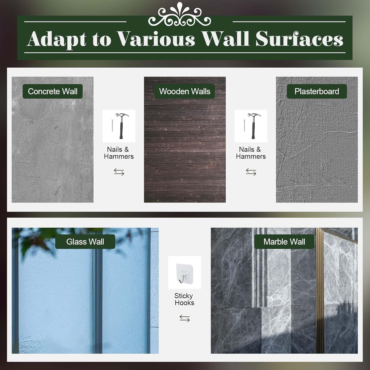 Flower Wall Panels, 20 Pcs 16 x 24in Artificial White Rose Flower Backdrop, Artificial Rectangle Floral Wall Panel, Silk Flower Wall Wedding Backdrop Decor, for Bridal, Patio, Garden, Yard Decor