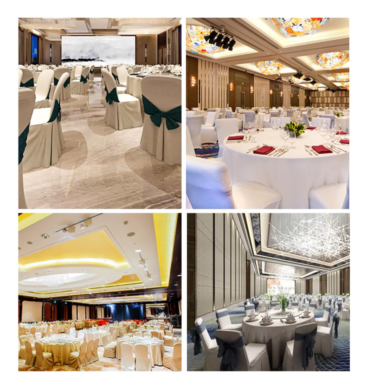Rechteckige Tischdecke aus Satin Champagner, 200 * 320 cm | Geeignet für Restaurants, Hotels, Hochzeiten, Partys und Weihnachten; maschinenwaschbar