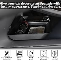 Vista 3 de HAPPYHORSE Bandeja de almacenamiento central automotriz compatible con Range Rover Sport 2023 + caja de almacenamiento inferior para consola