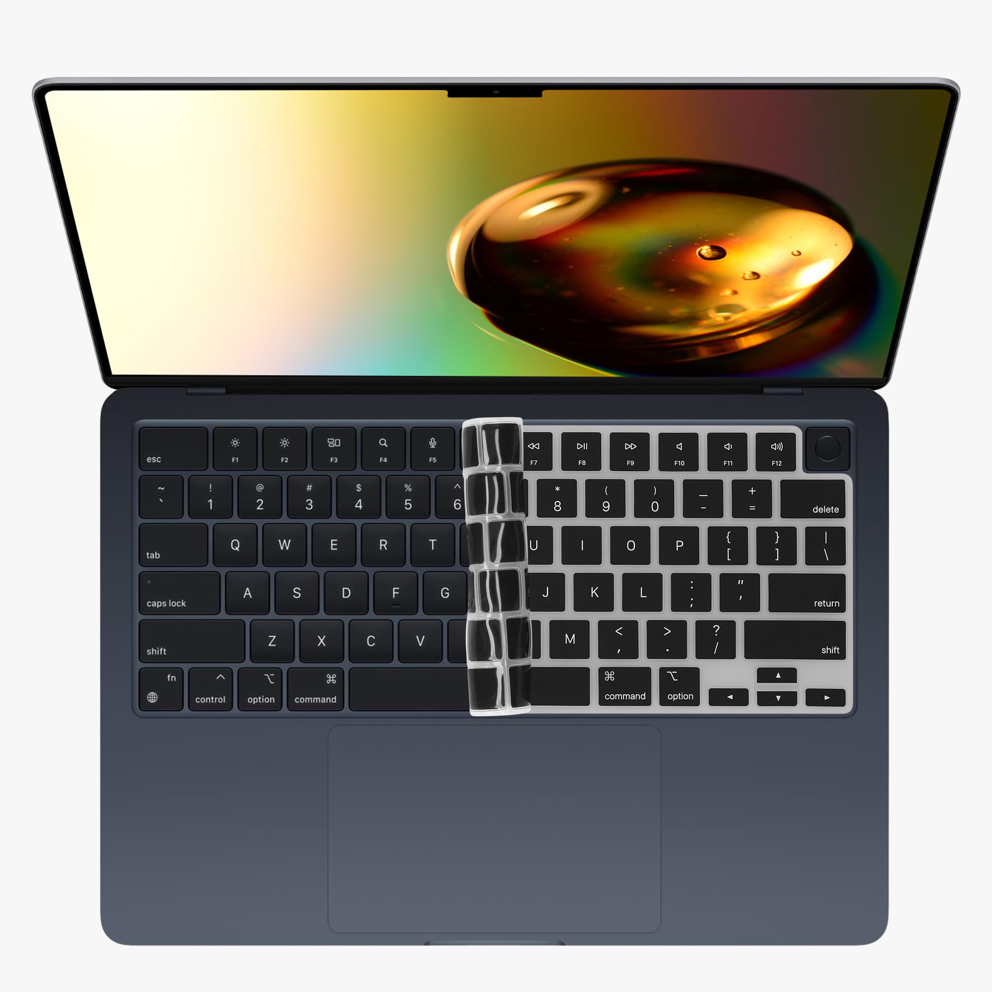 Image secondaire de Housse de Protection en Silicone pour Clavier Macbook Air 13