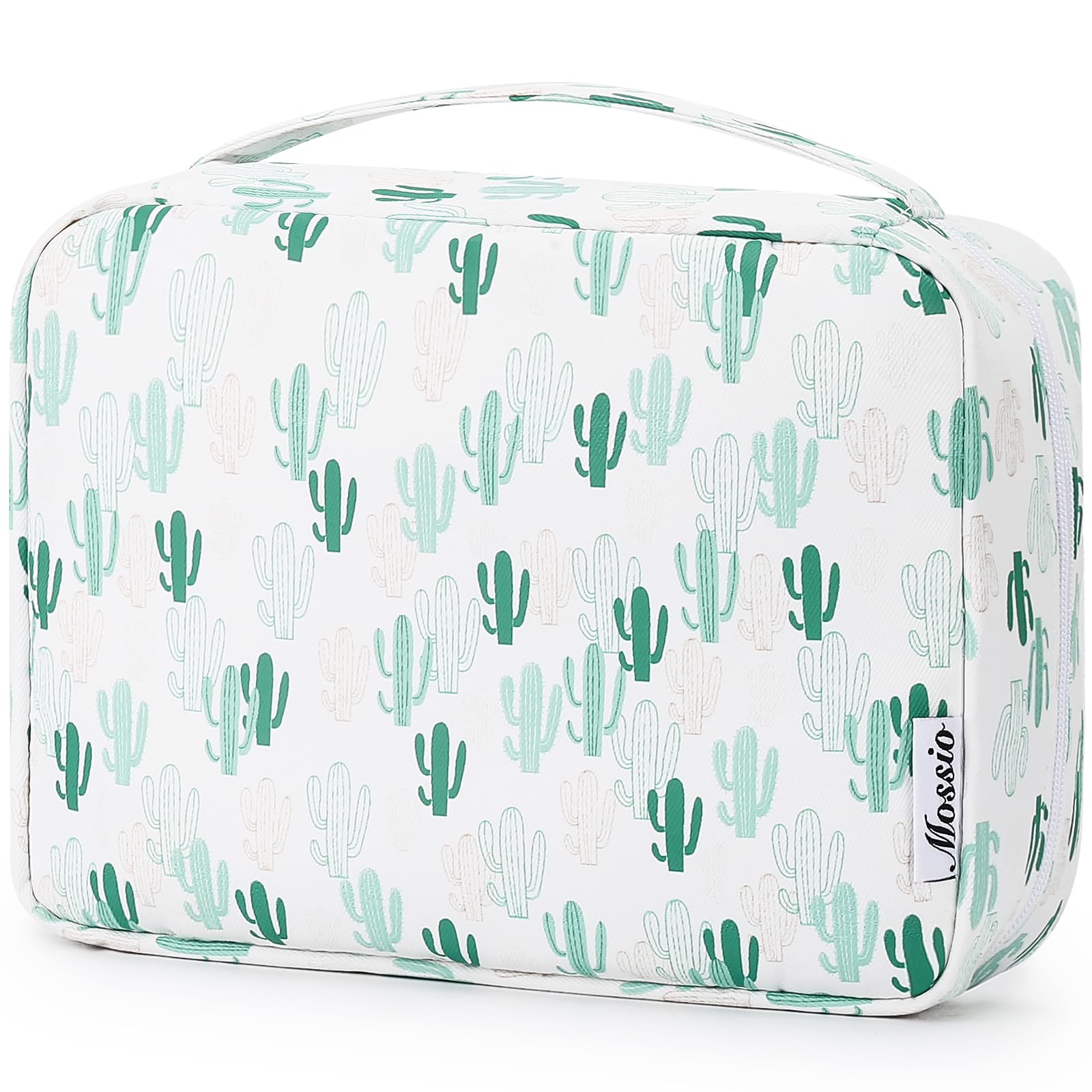 Mossio Hanging Toiletry Bag with Sturdy Hook - Large Portable Cosmetic Makeup Travel Organizer for Men & Women