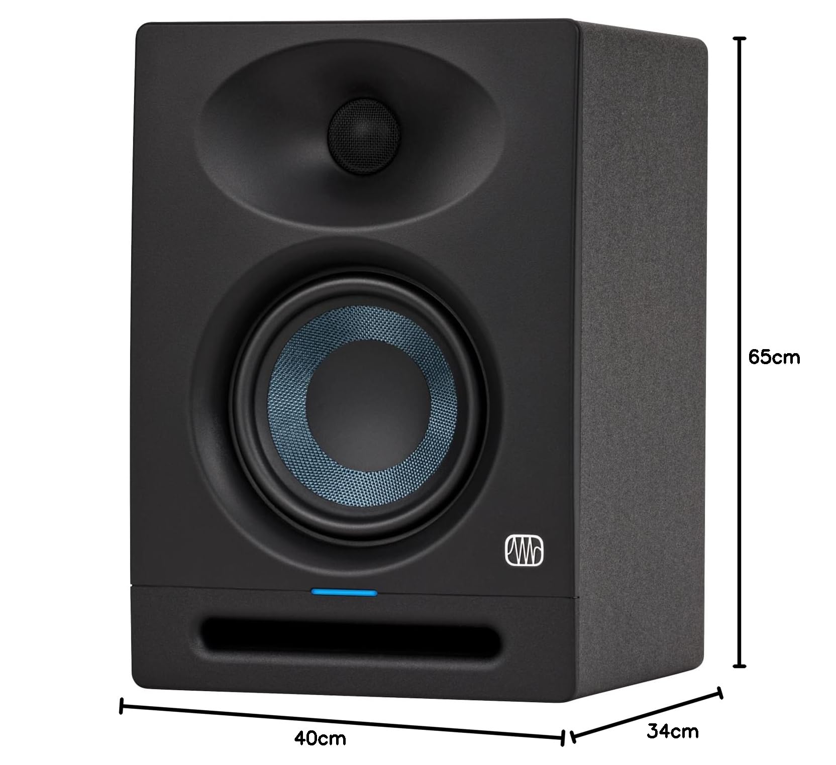PreSonus Eris Studio 4 Aktive Monitor-Boxen Lautsprecher 4,5 Zoll 1 Paar + Eris Sub 8 BT Subwoofer + 2X keepdrum Klinkenkabel