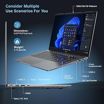 ACEMAGIC ノートパソコン ryzen 2024新AMD Ryzen 7 Amazon.com: ACEMAGIC 2024 Laptop with Backlit Keyboard, 16.1